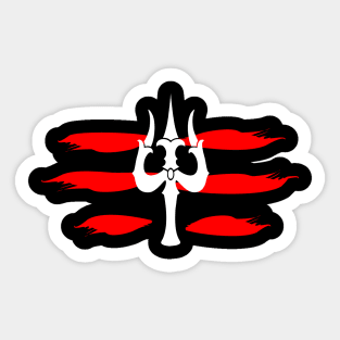 Shiva Hindu God Trident Sticker